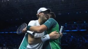Ascolti tv, ATP Finals: oltre 5 milioni per la finale tra Sinner e Djokovic