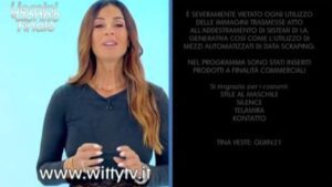 Uomini e Donne e gli strani titoli di coda: il messaggio di avvertimento sull’intelligenza artificiale
