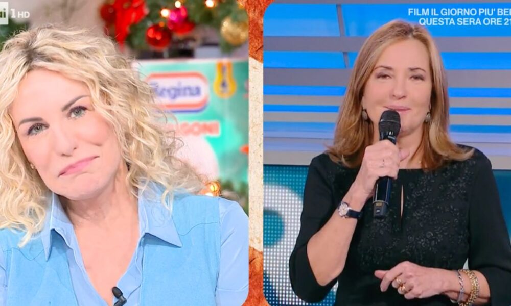 Barbara Palombelli chiama la Clerici in diretta su Rai1: storico intervento