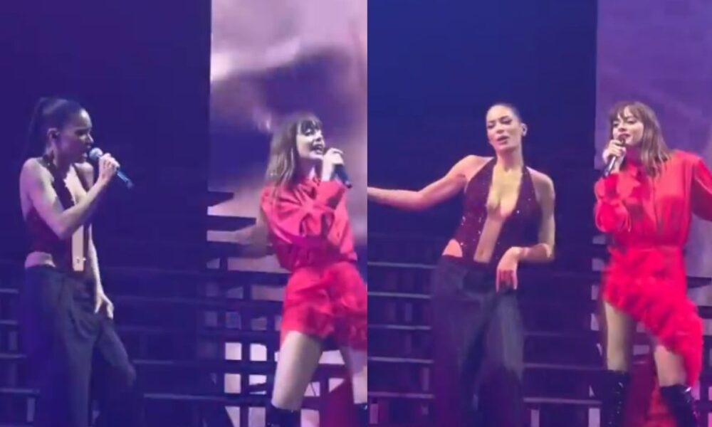Elodie e Annalisa duettano al Mediolanum Forum di Milano davanti a 12mila persone