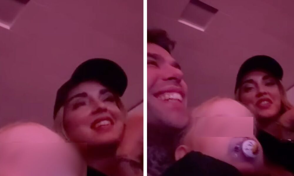 Chiara Ferragni alla recita di Leone mentre sui social è il caos