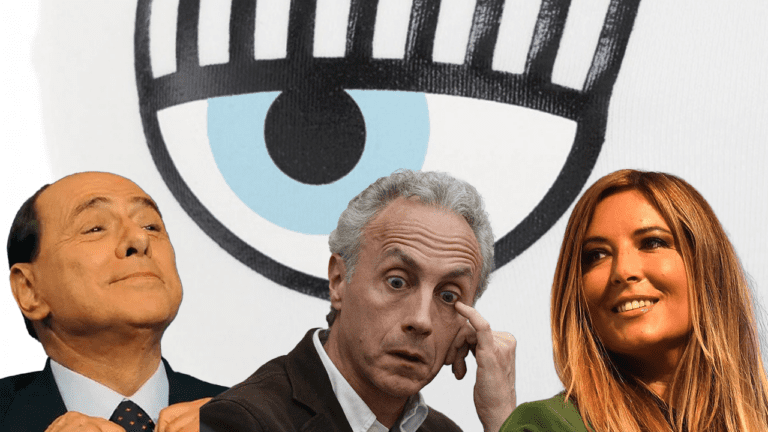 Lucarelli Ferragni Berlusconi Travaglio