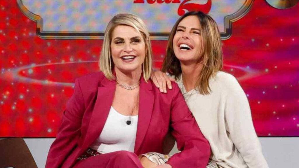 Simona Ventura e Paola Perego