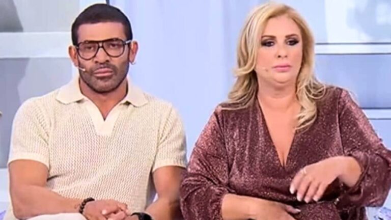 Gianni Sperti e Tina Cipollari a Uomini e Donne