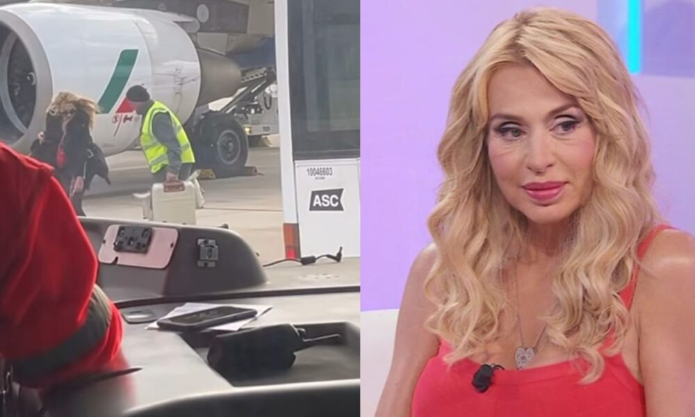 Valeria Marini finisce nella polemica: che cosa è successo all’aeroporto di Palermo