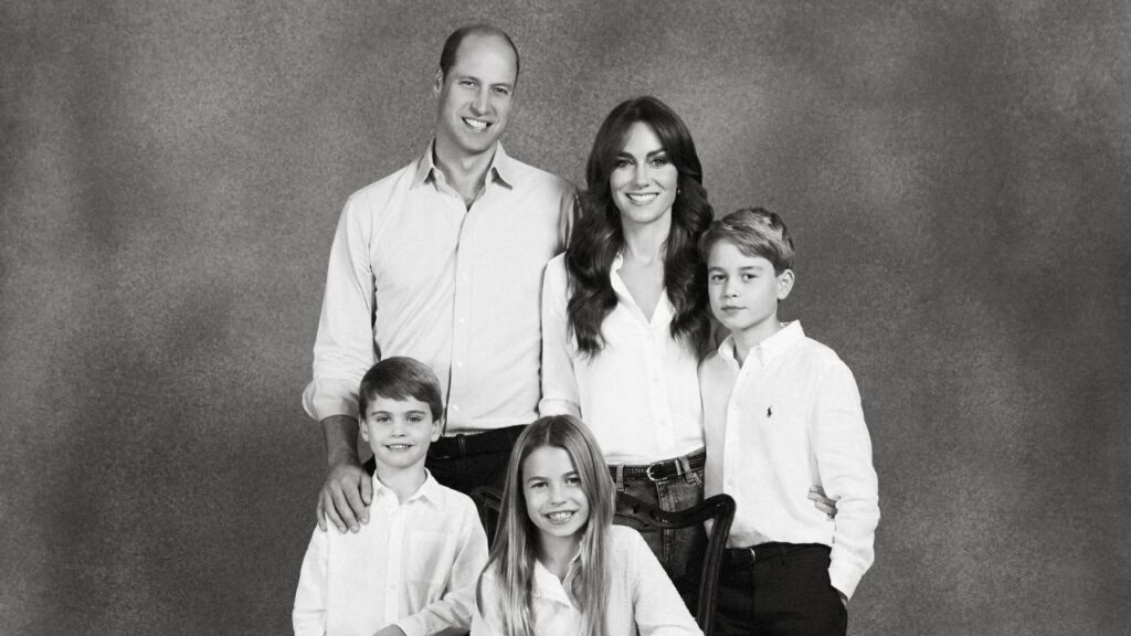 William Kate foto Natale