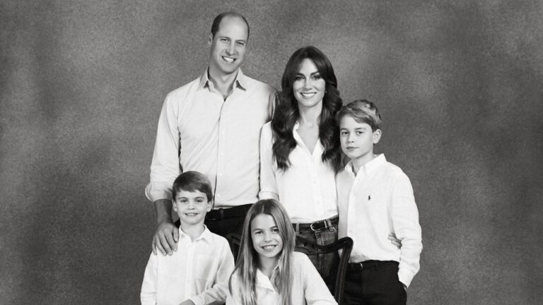 William Kate foto Natale
