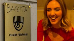 Chiara Ferragni, vandali contro il suo negozio a Roma a Capodanno: “Bandita”
