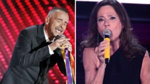 Eros Ramazzotti e Gigliola Cinquetti a Sanremo 2024