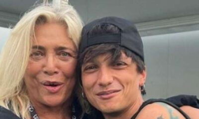mara venier al concerto di Ultimo