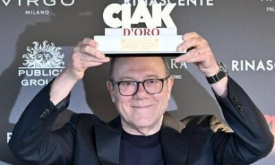 carlo verdone premiato con il ciak d'oro