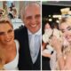 valeria marini al matrimonio di simona ventura