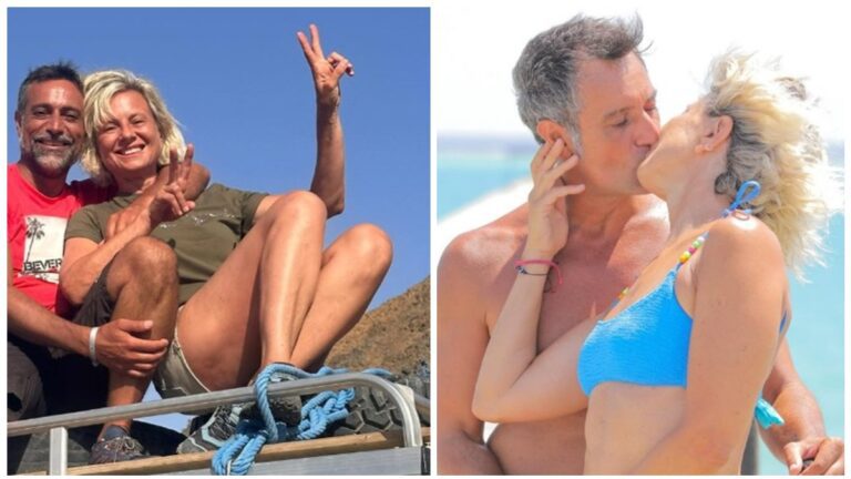 antonella elia in vacanza in egitto