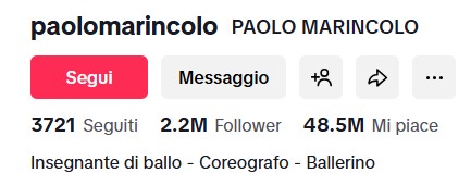 Chi è Paolo Marincolo, carriera e vita privata, moglie, figli 50 paolo marincolo e tiktok 1