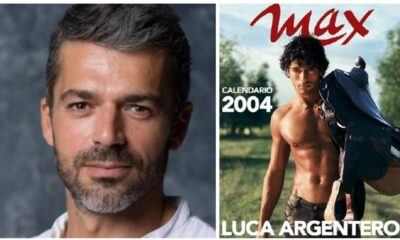 Luca Argentero e il calendario per Max