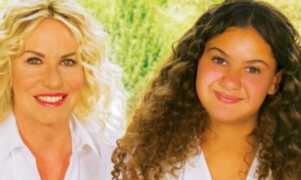 antonella clerici e la figlia Maelle