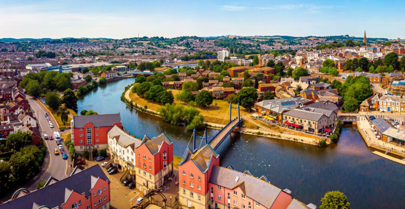 exeter devon inghilterra