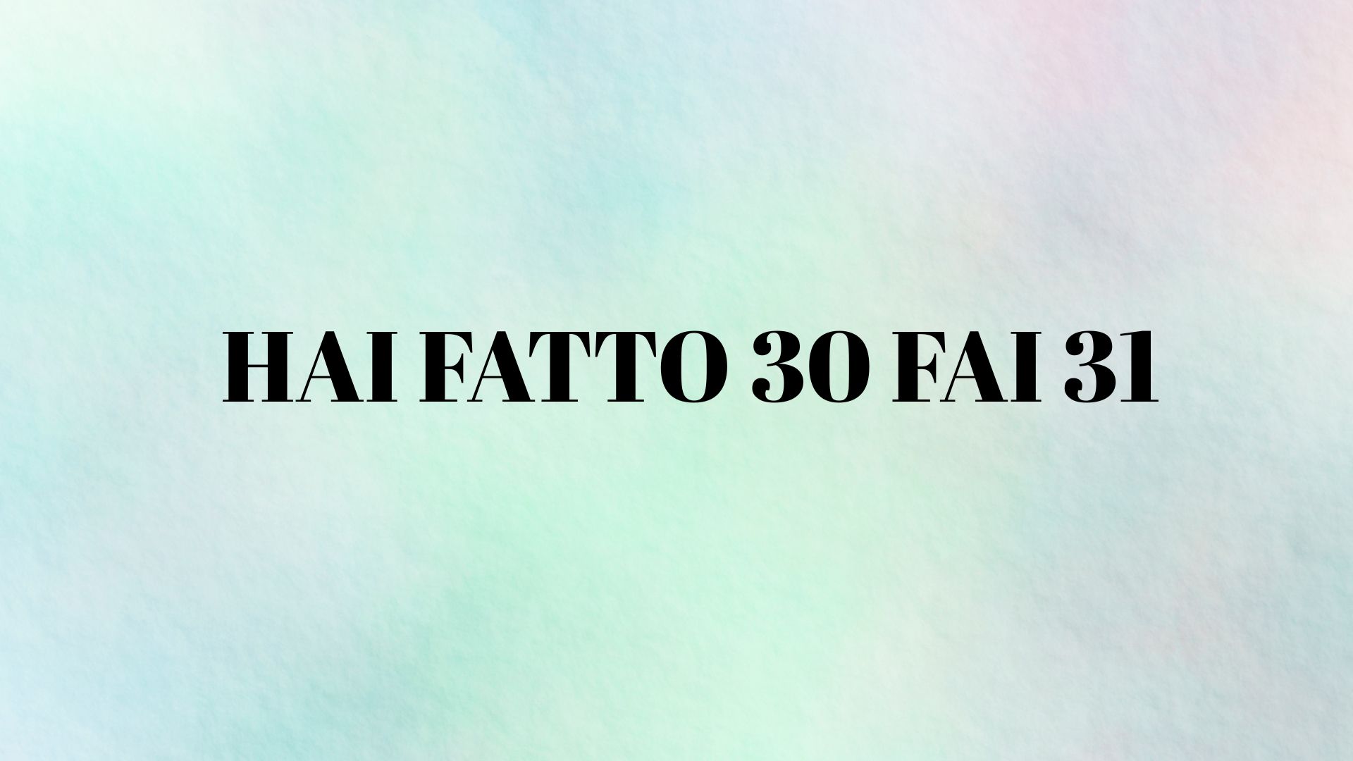 Cosa Significa 'Hai Fatto 30 Fai 31'? Significato e Origine del Noto Modo di Dire 41 hai fatto 30 fai 31
