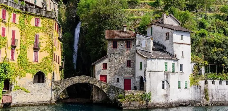 lago di como cascate