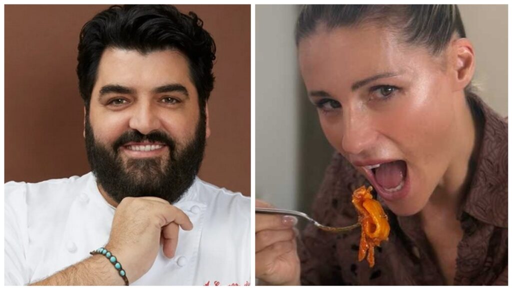 paccheri al ragu di antonino cannavacciuolo per michelle hunziker