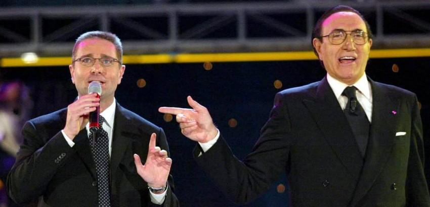 Addio a Pippo Baudo: Le Lacrime di Mara Venier e l'Omaggio di Amadeus, Pausini e Tutta l'Italia 42 pippo baudo e paolo bonolis