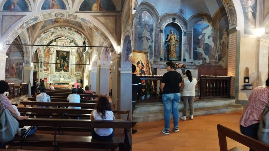 Eremo di Santa Caterina del Sasso chiesa