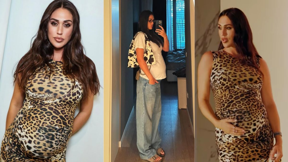 La modella argentina in attesa della prima figlia con Ignazio Moser: tra ironia sui 17 kg presi, momenti di gioia e la commozione per la salute della bambina.