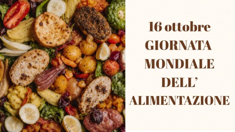 giornata mondiale dell'alimentazione