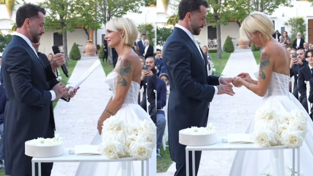 veronica peparini e andreas muller si sono sposati