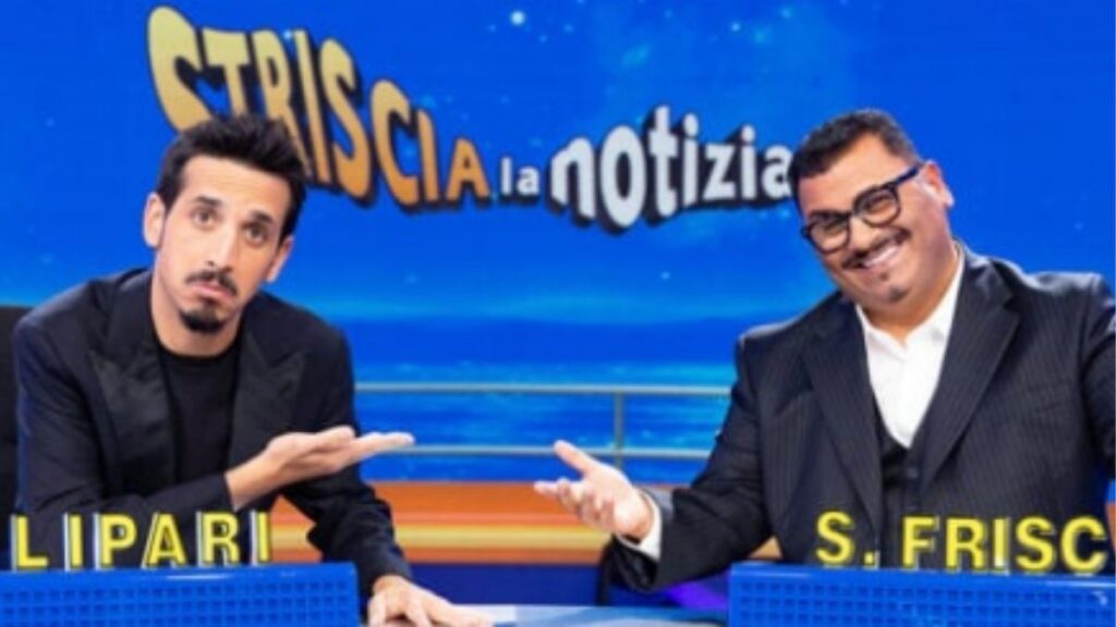 Striscia la Notizia: il ritorno in tv tra rinvii e parodie 47 Roberto Lipari e Sergio Friscia