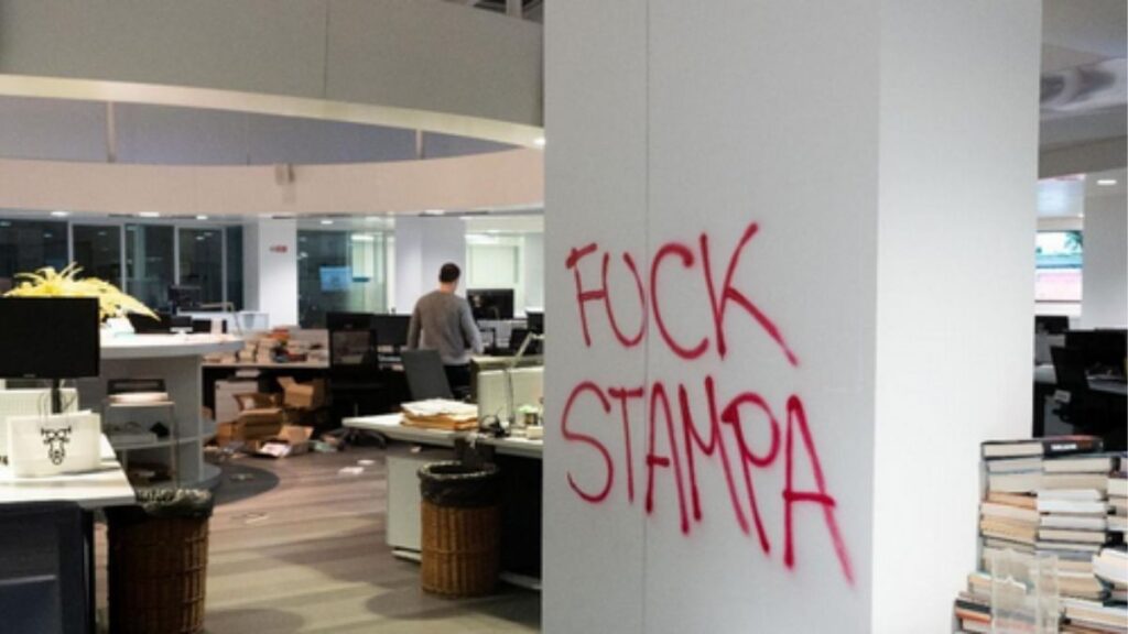 assalto a la stampa di torino 1