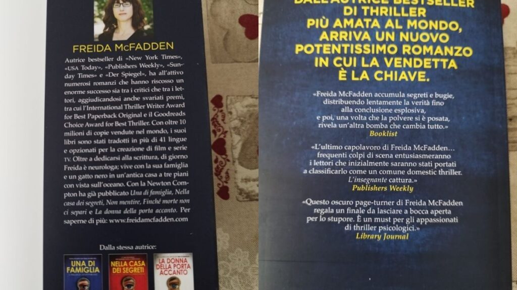 l'insegnante di freida mcfadden