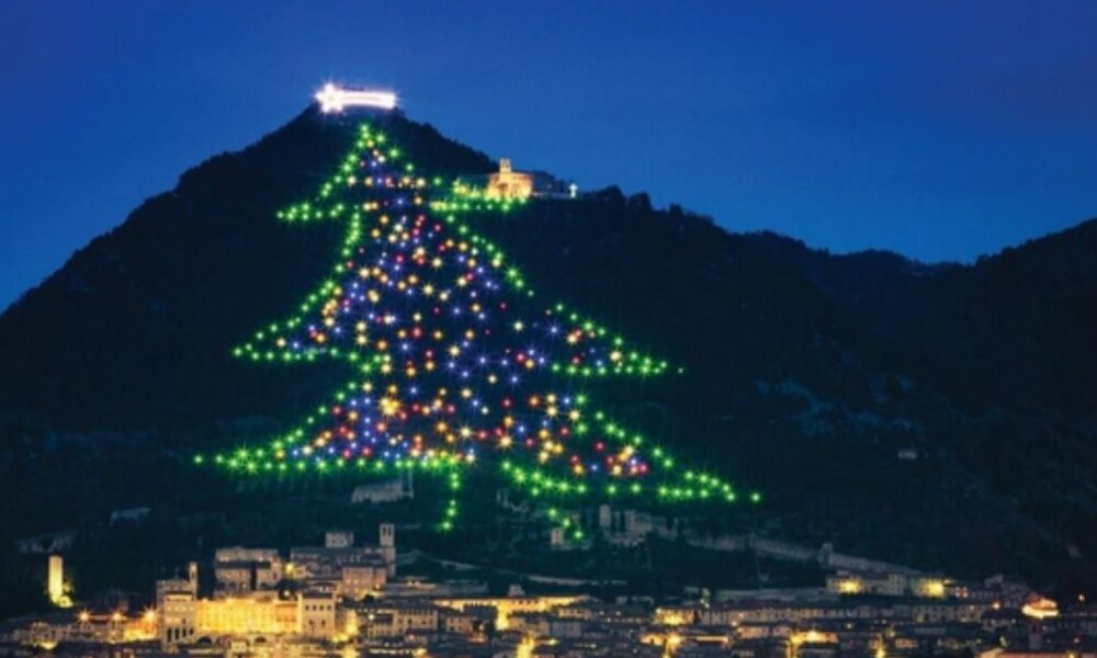 albero di natale di gubbio