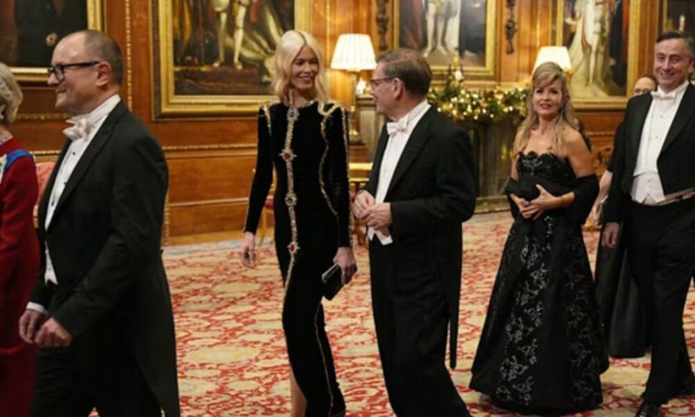👑 Claudia Schiffer Ospite a Windsor: Il Banchetto Reale Rivela la “Cotta” Adolescenziale del Principe William
