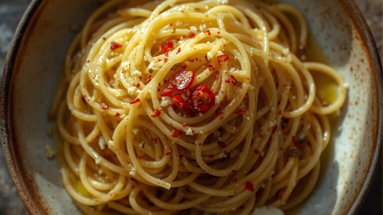 pasta aglio, olio e peperoncino