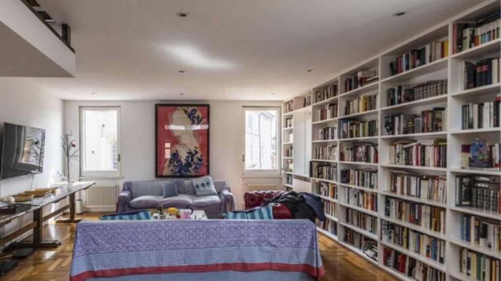 Francesca Fagnani: la Casa da Sogno a Roma con Enrico Mentana 53 francesca fagnani casa 1