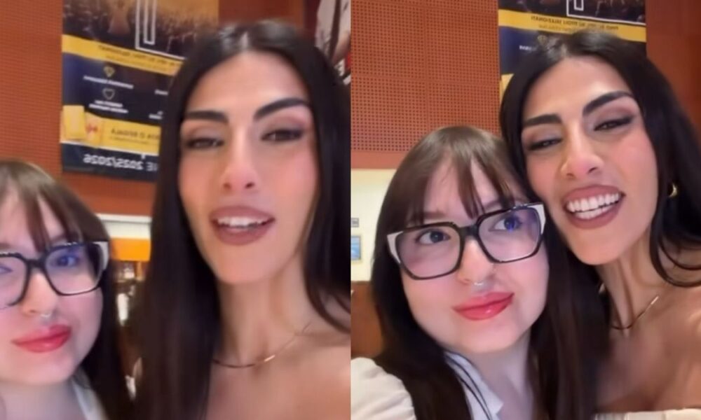 Giulia Salemi ritrova la ‘sorella’ dopo 25 anni: l’incontro emozionante a teatro a Milano