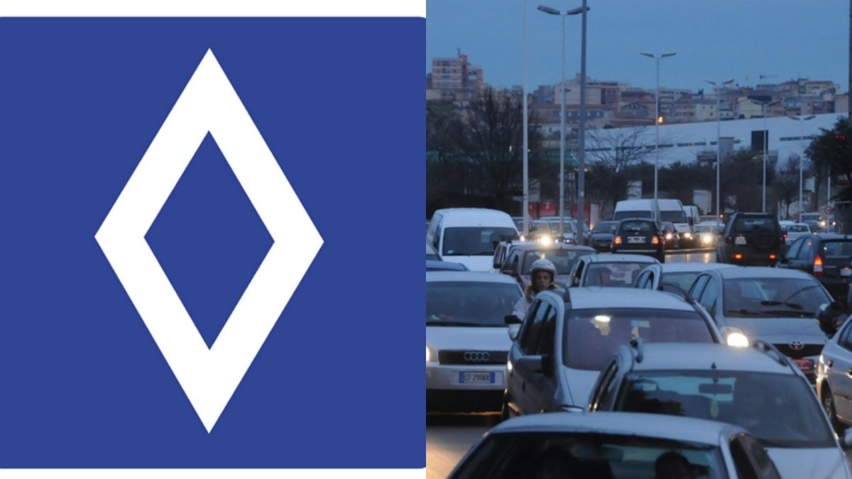 nuovo cartello stradale