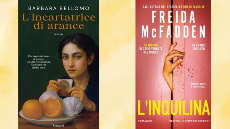 Tra i libri più venduti in aprile 2026: L’incartatrice di arance e L’inquilina